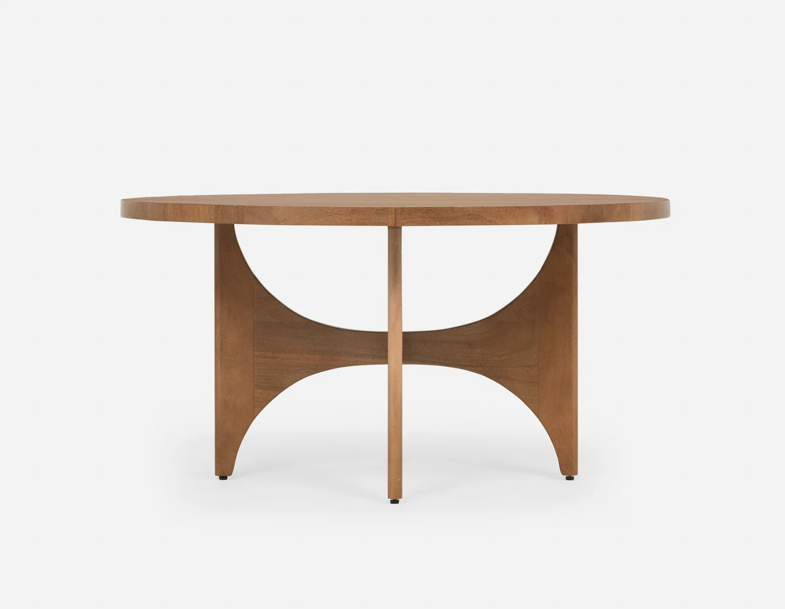 ROSETTA — Elegant mango wood round dining table 150 cm - Image 8