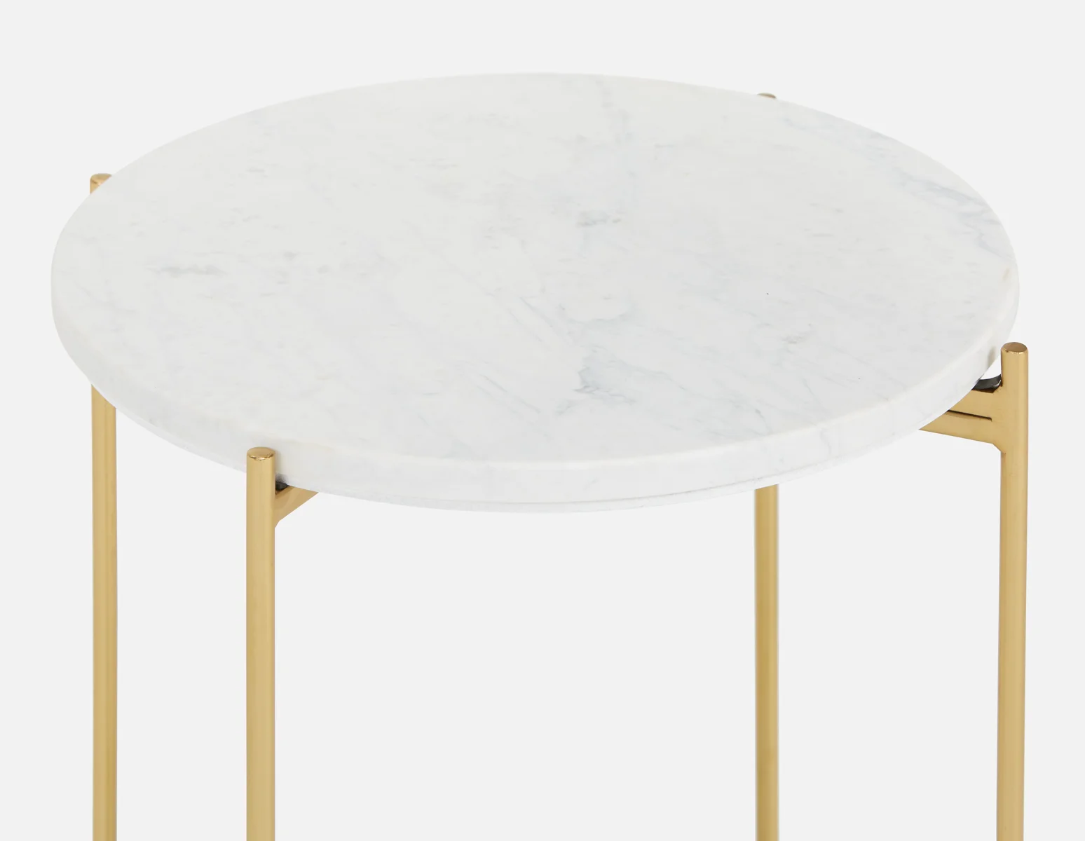 DENVER — Round marble end table 50cm (41-67-03-10) - Image 2