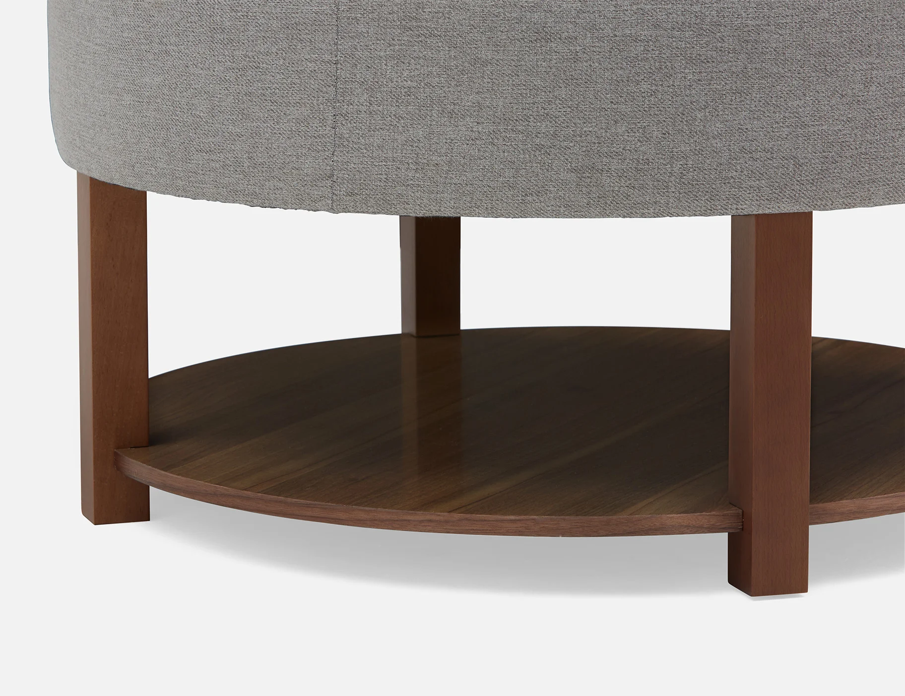 DAMIAN — Wood veneer lift-top coffee table with storage 84 cm - Image 3