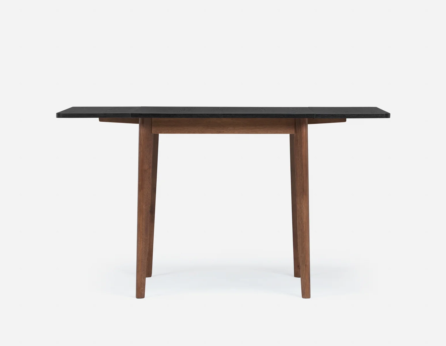 FINA — Modern contemporary dining table with 2 drop leaf extension 74cm to 134cm - Image 2