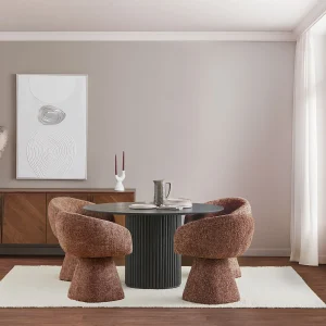 ORAN — Modern swivel dining armchair (07-90-72-45)