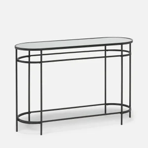 PETE — Mirrored top console table 120 cm (19-19-37-20)