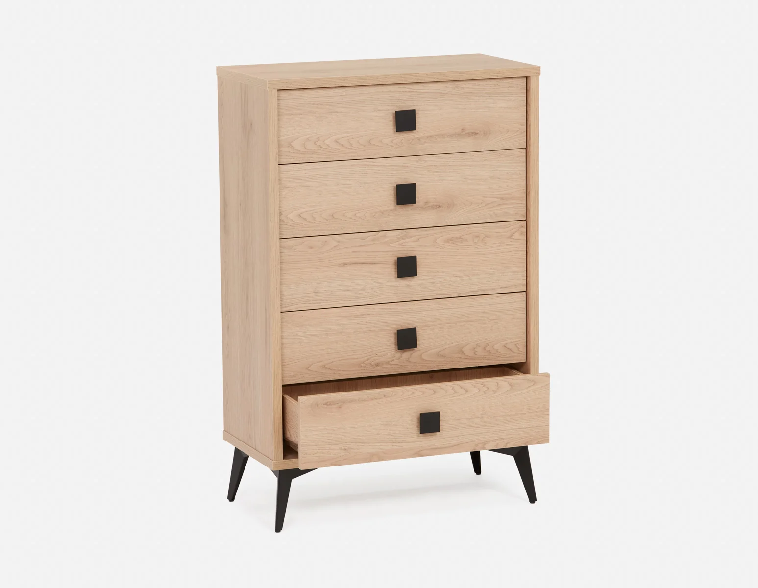 KIERA — Mid-century modern 5-drawer chest (35-85-30-04) - Image 11