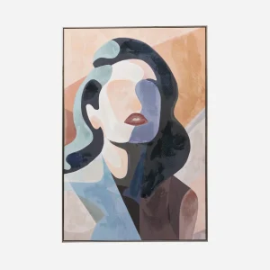 BELLA II — Framed hand embellished giclée 80x120cm