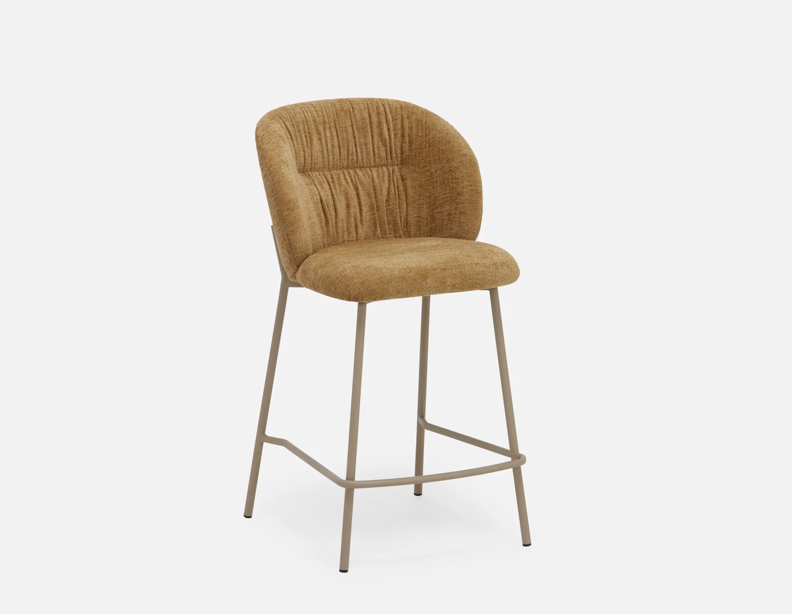 ELODI — Contemporary counter stool with backrest 66cm (14-99-54-96) - Image 13