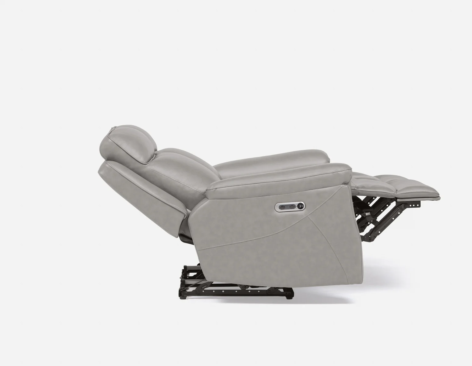CARLOS — Leather power-reclining loveseat - Image 11