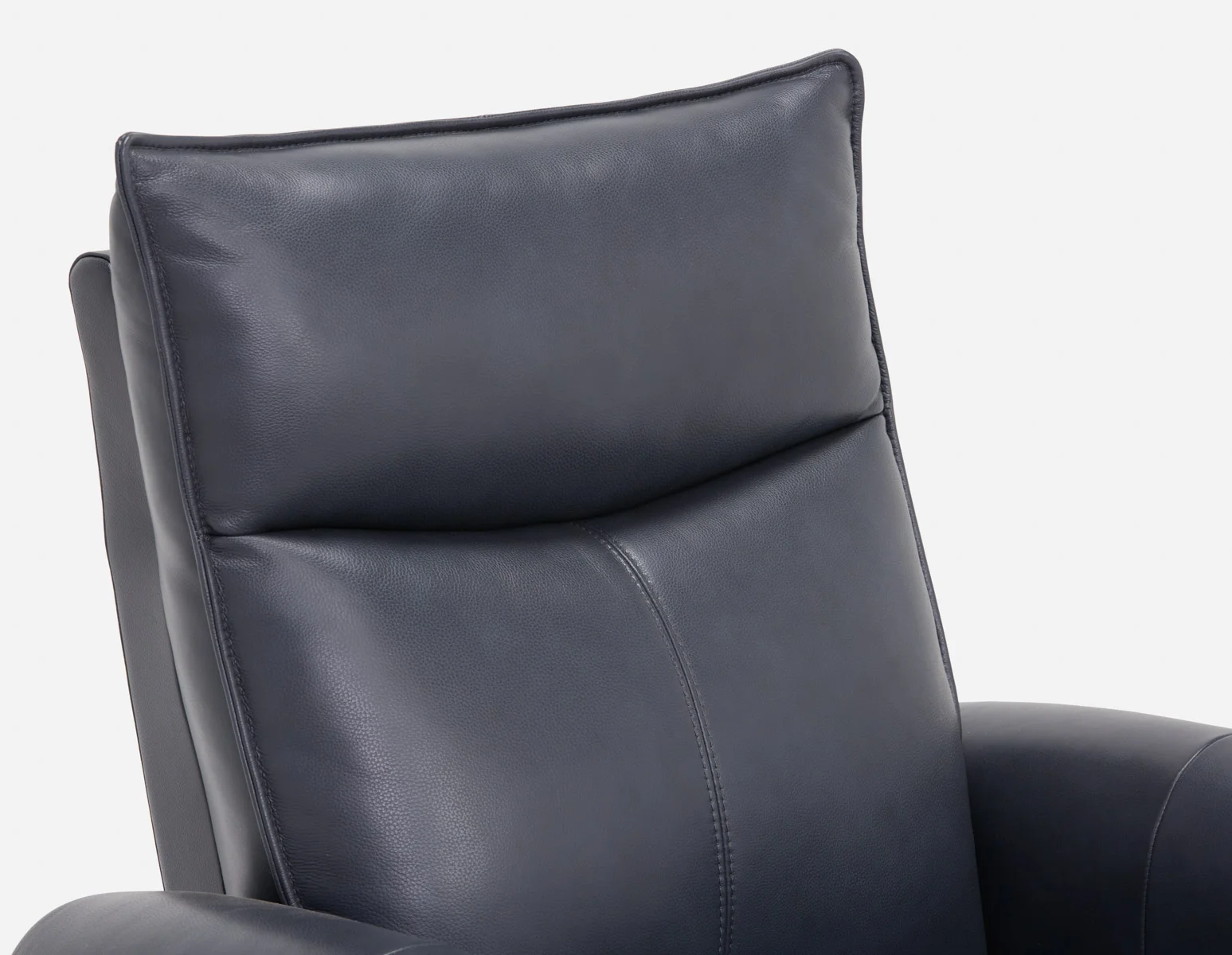 CALVERO — Contemporary power-reclining and glider 100% leather armchair with usb port (84-12-10-60) - Image 8
