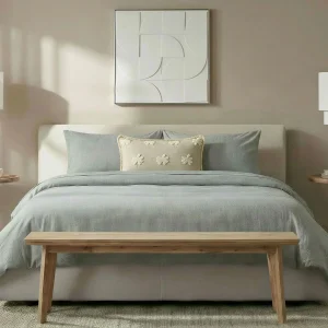 OXFORD — 3-piece king duvet cover set (37-29-74-77)