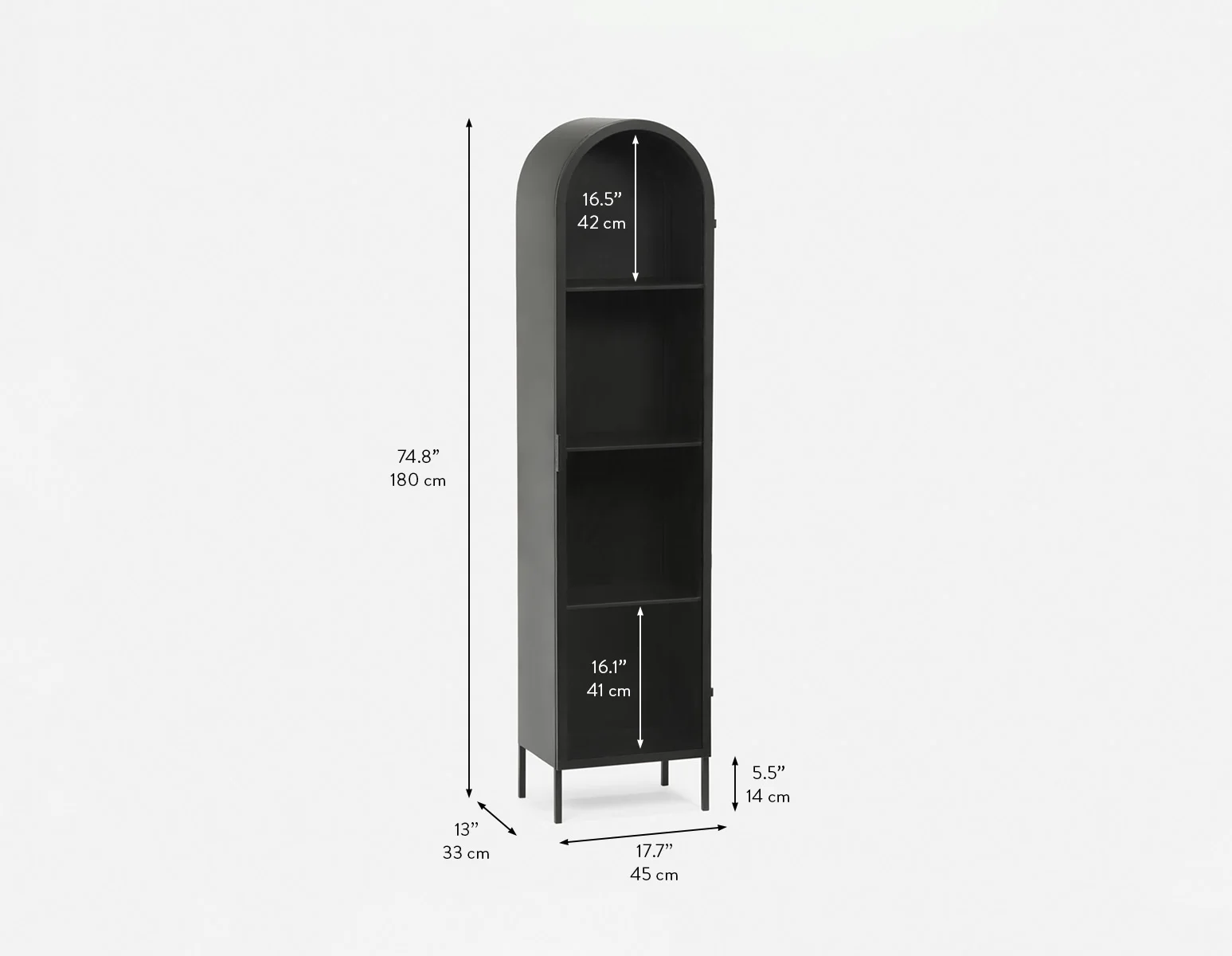 ZELDA — Industrial vintage iron cabinet - Image 10