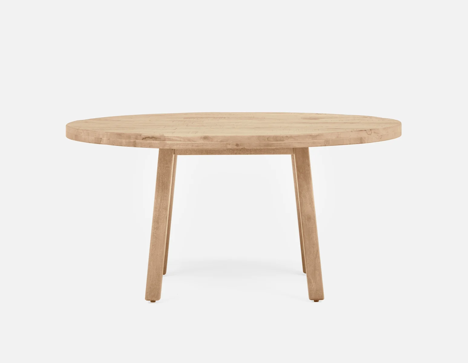 THESSALIA — Distressed solid mango wood dining table 150 cm (21-99-94-42) - Image 5