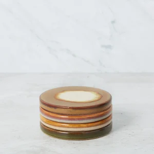 SAMARIA — Set of 4 ceramic coasters