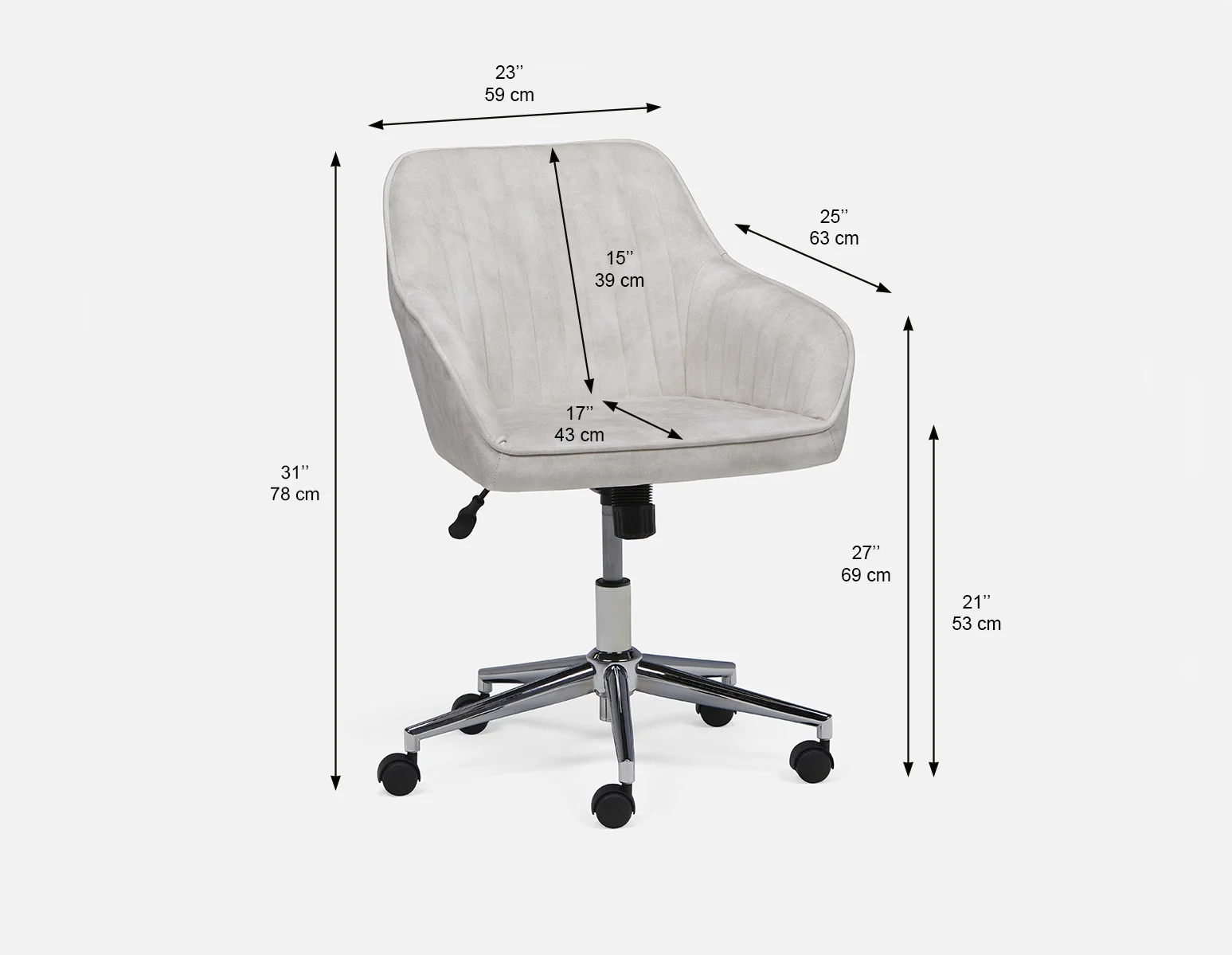 MEDAN — Office chair (73-59-34-95) - Image 9