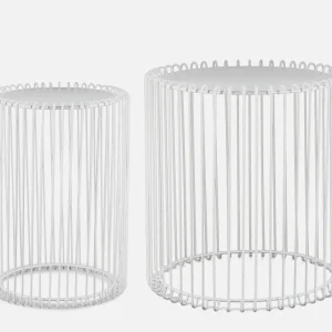 VERIA — Set of 2 nesting tables 45 cm and 41 cm