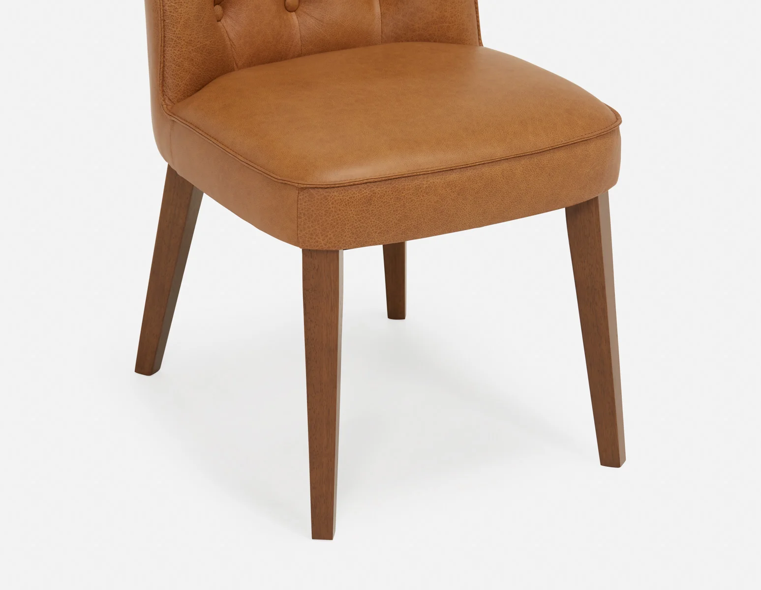 NELA — 100% leather vintage dining chair (55-11-06-49) - Image 5