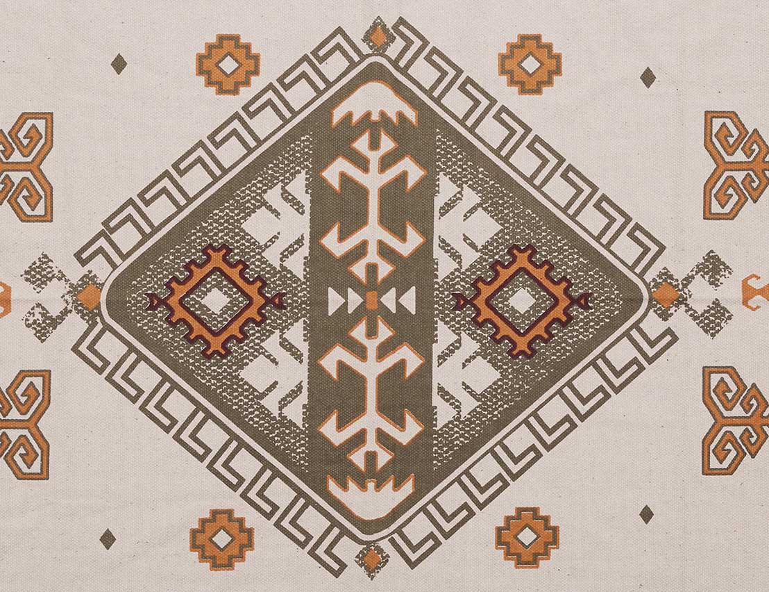 ZIBBA — Woven cotton rug 122 cm x 183 cm (93-45-02-08) - Image 4