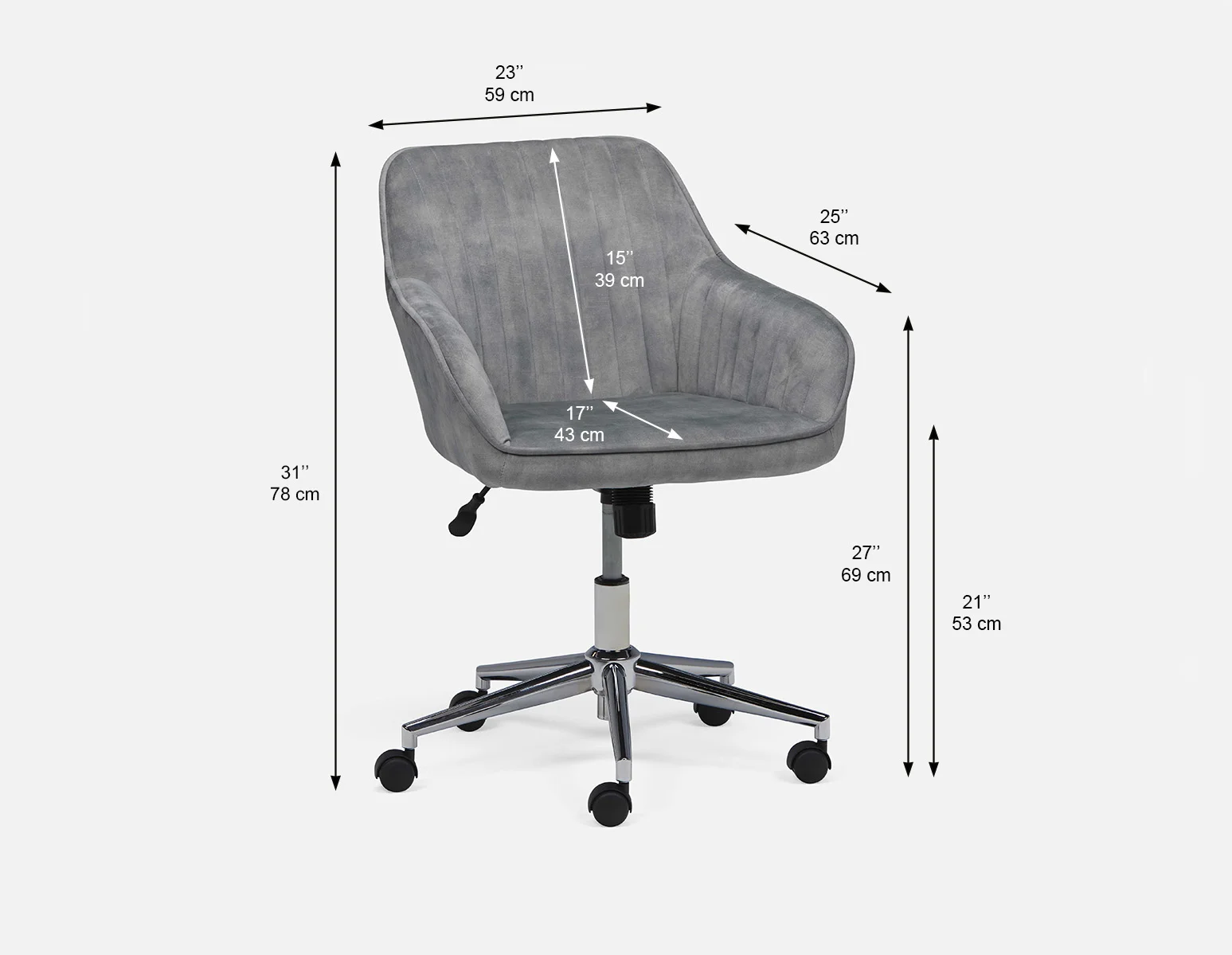 MEDAN — Office chair (73-59-34-62) - Image 9