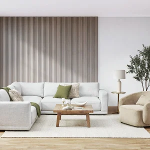 GAETA — Contemporary sectional sofa (61-48-58-88-D)