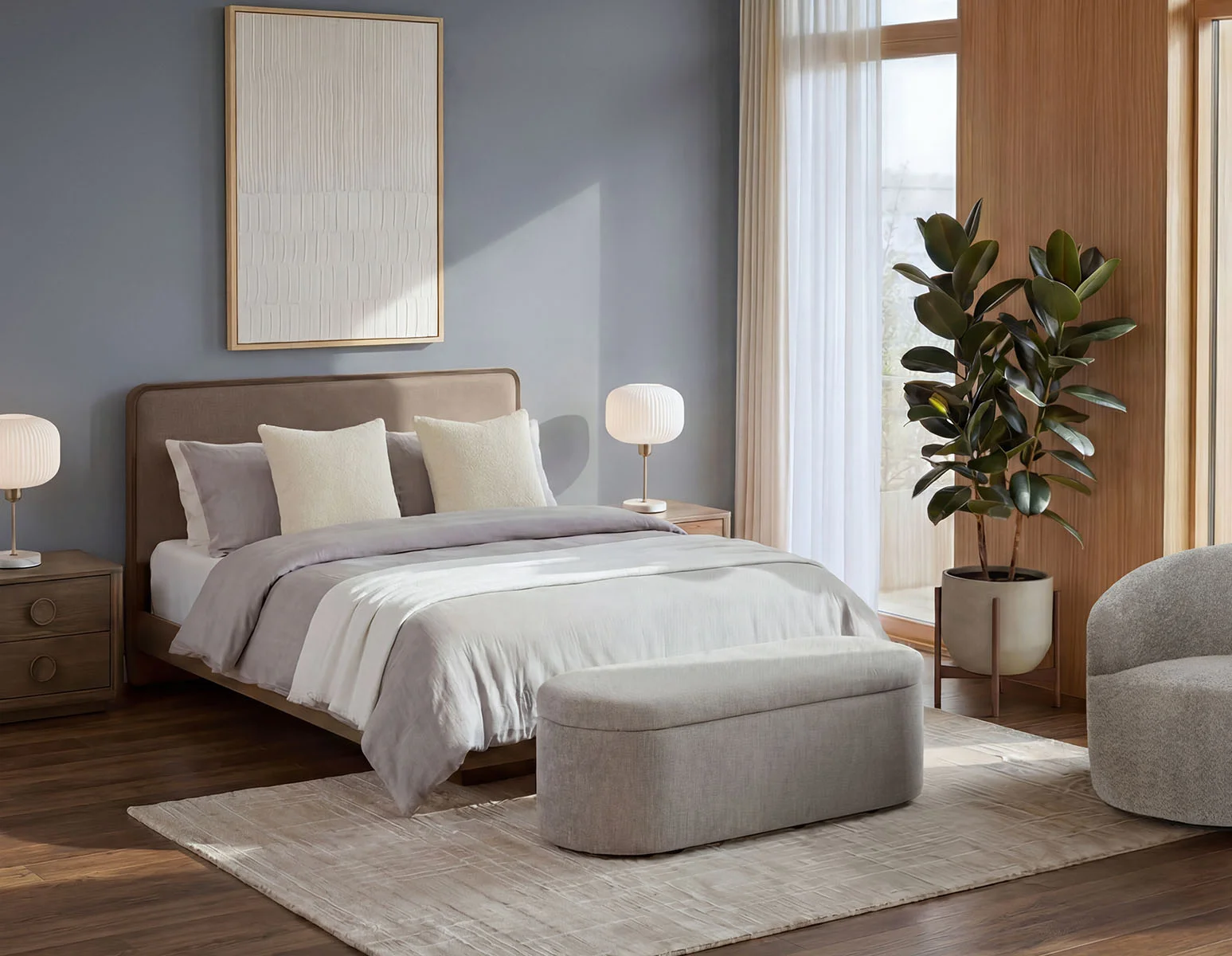 NOEMI — Floating queen size bed - Image 14