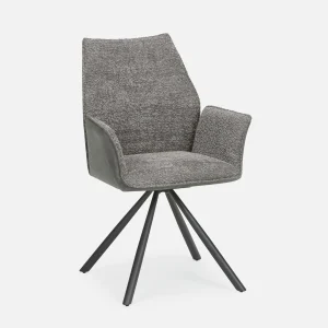 BYRON — Swivel dining armchair (50-85-82-33)