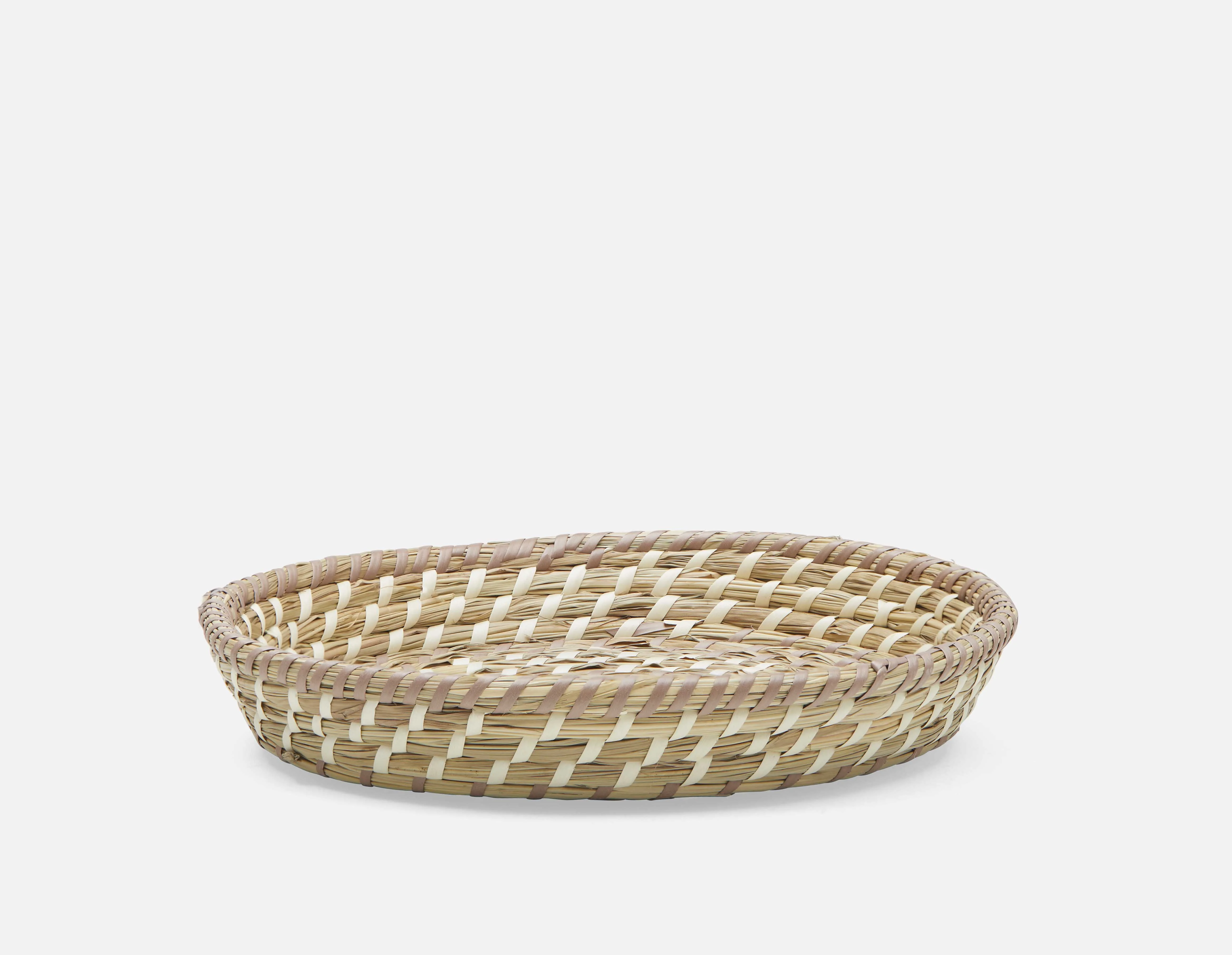 MARINE — Grass weaving tray 30 cm - Image 4