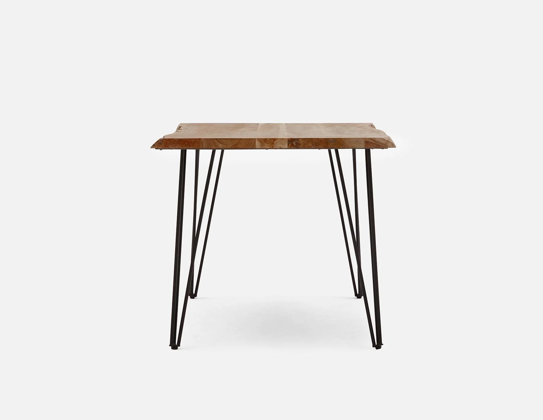 RENO — Solid acacia wood dining table 140 cm - Image 6
