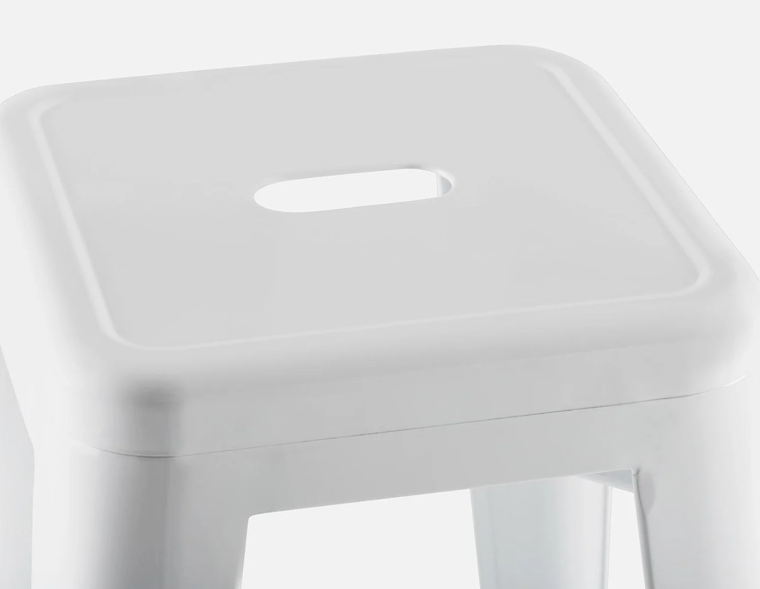HUDSON — Iron bar stool 76 cm (92-16-15-10) - Image 2