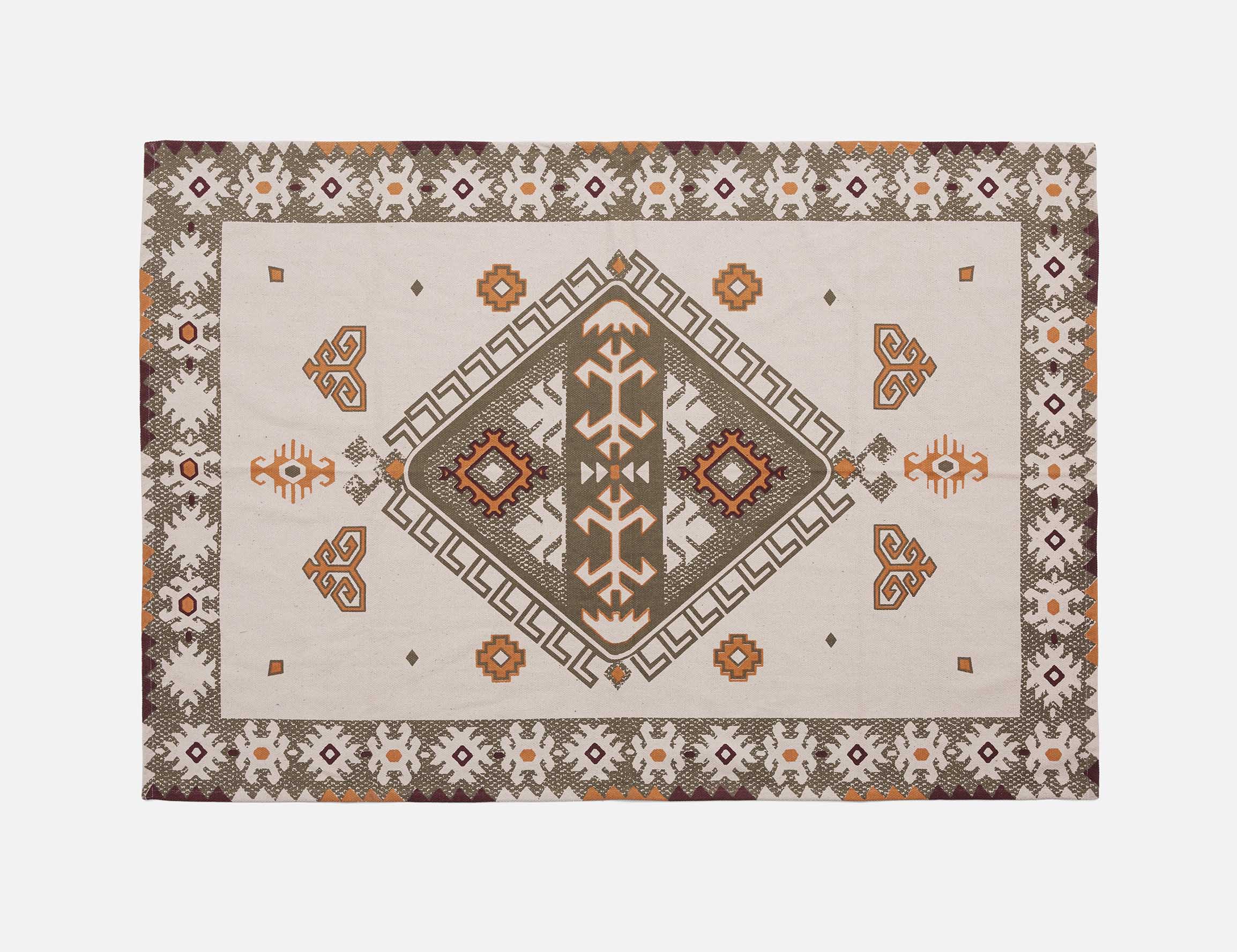 ZIBBA — Woven cotton rug 122 cm x 183 cm (93-45-02-08) - Image 3