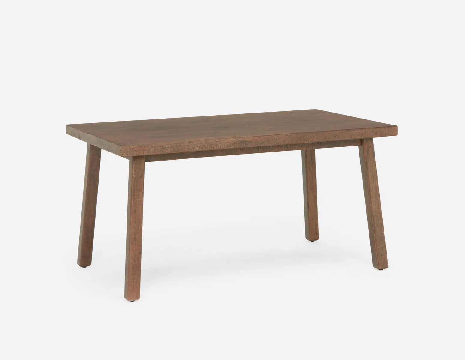 THESSALIA — Rustic farmhouse distressed solid mango wood dining table 150 cm (22-54-73-96) - Image 13