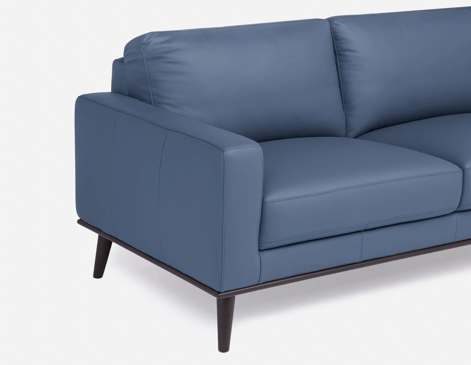 BETTA — 100% leather mid century sofa (17-62-70-17) - Image 8