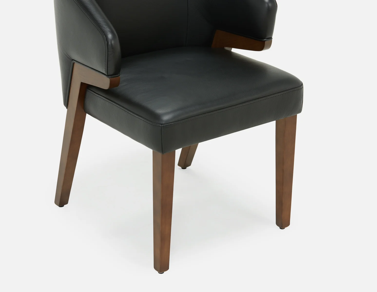 AKSEL — Leather dining chair (69-05-53-20) - Image 5