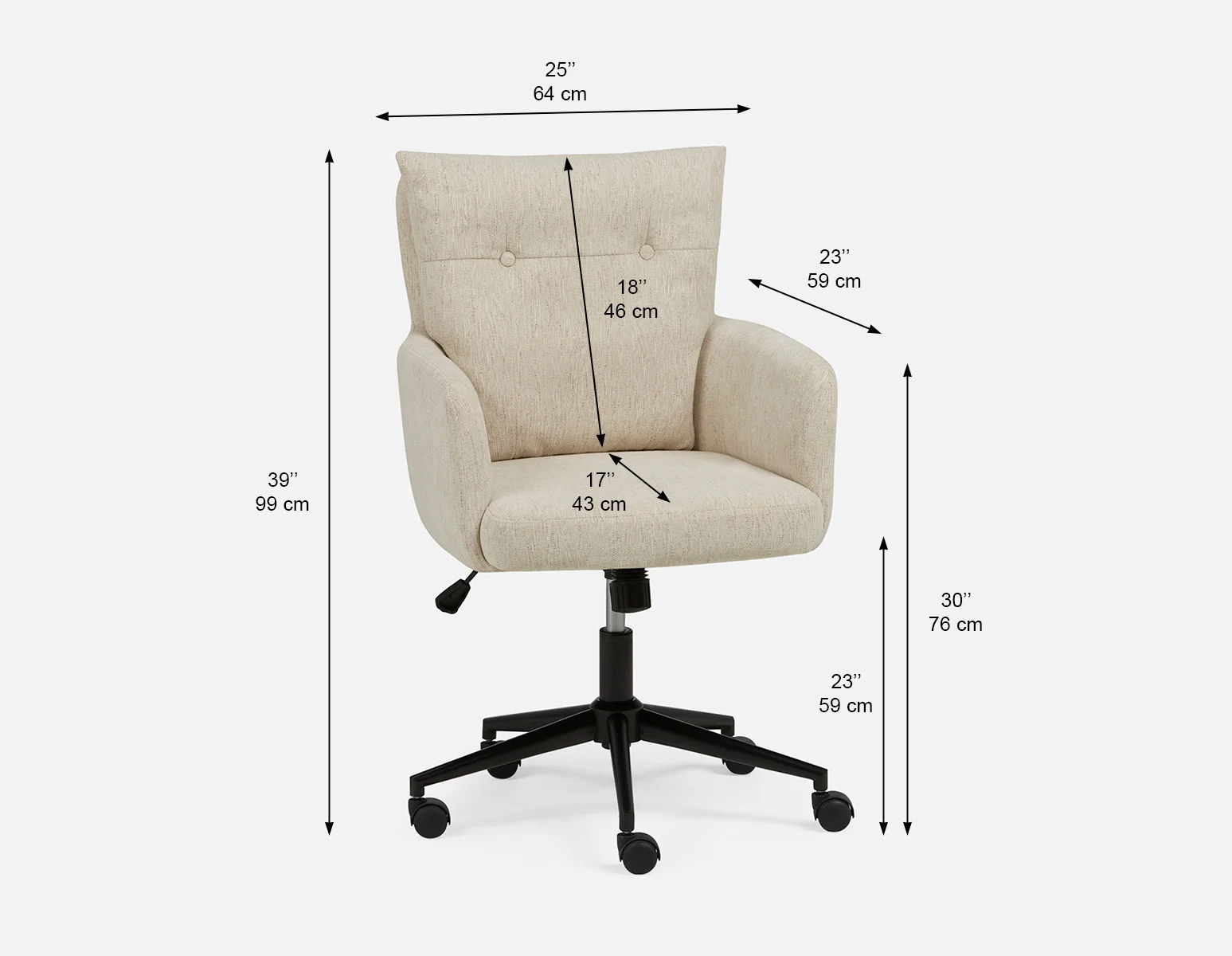 DUARTE — Office chair (07-42-96-95) - Image 10