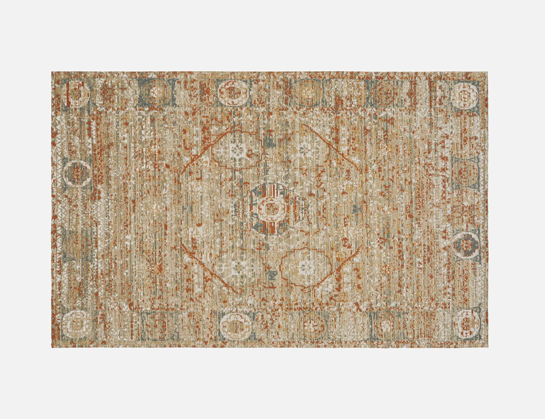 RIMA — Woven cotton rug 6'x9' - Image 3