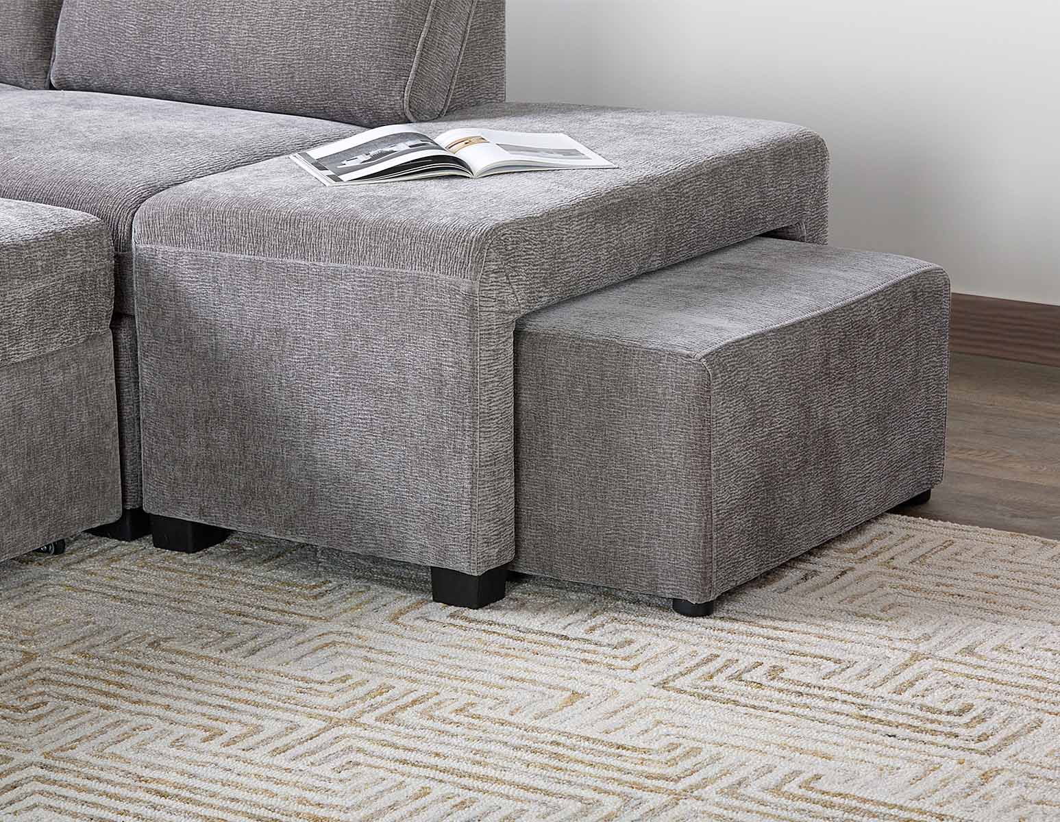 MINNESOTA — Right-facing sectional sofa-bed with storage (05-26-28-30) - Image 17