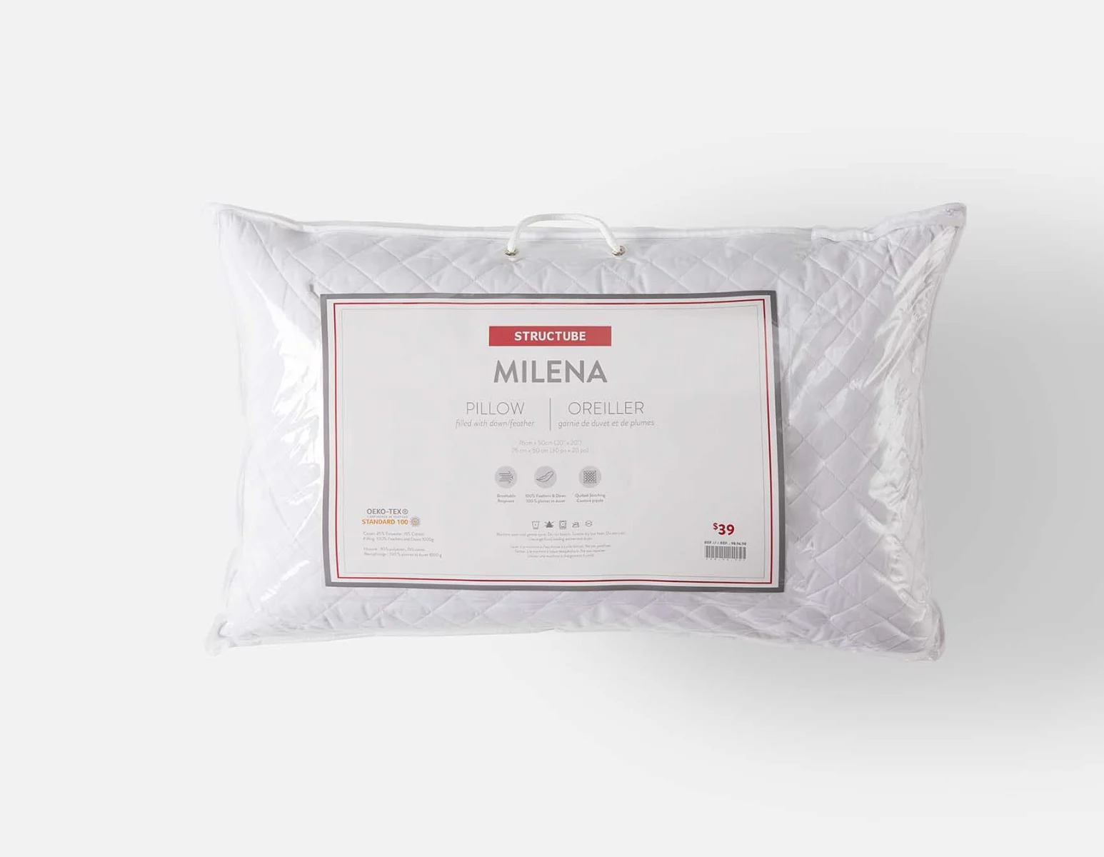 MILENA — Pillow 76 cm x 50 cm - Image 3