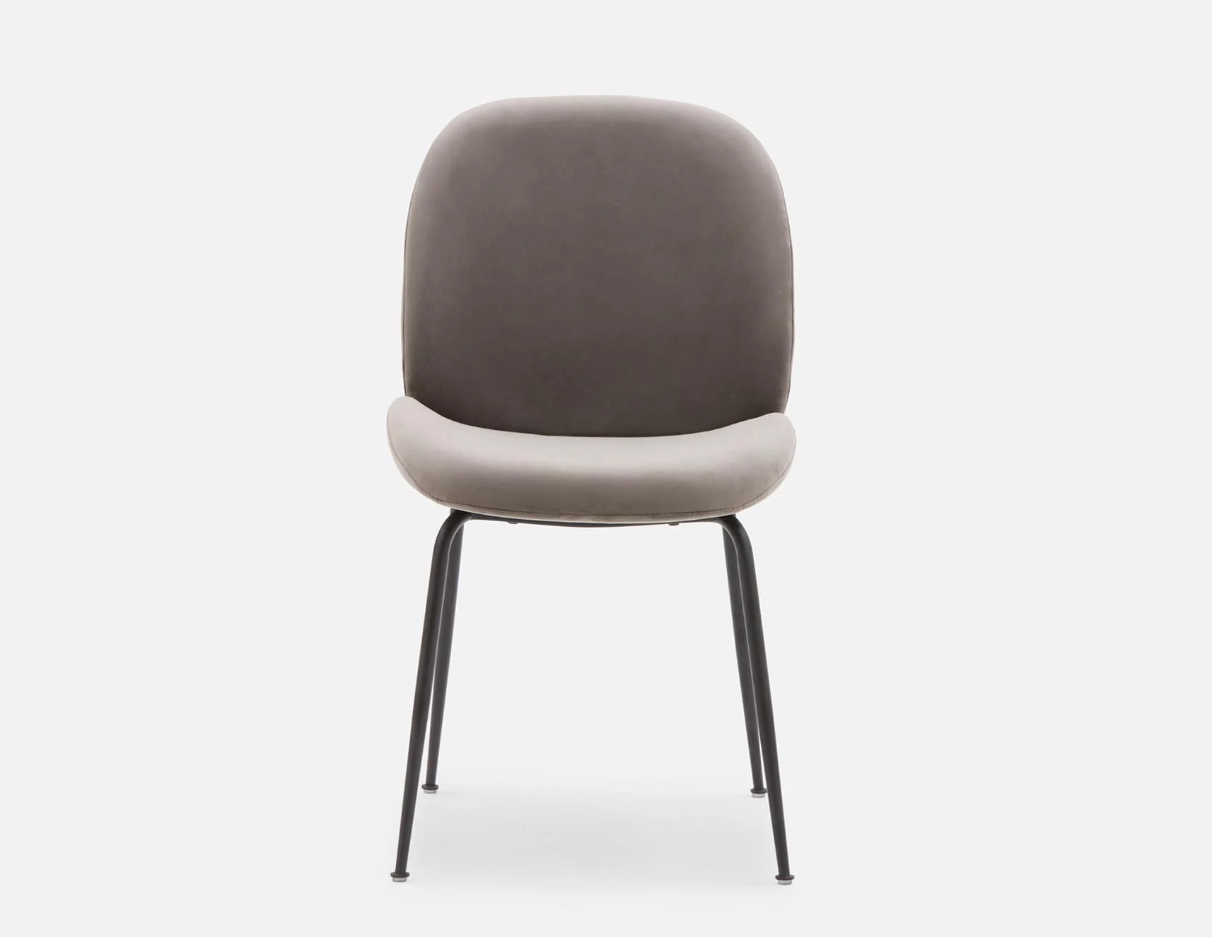 JUDITH — Contemporary velvet dining chair (03-39-96-30) - Image 3