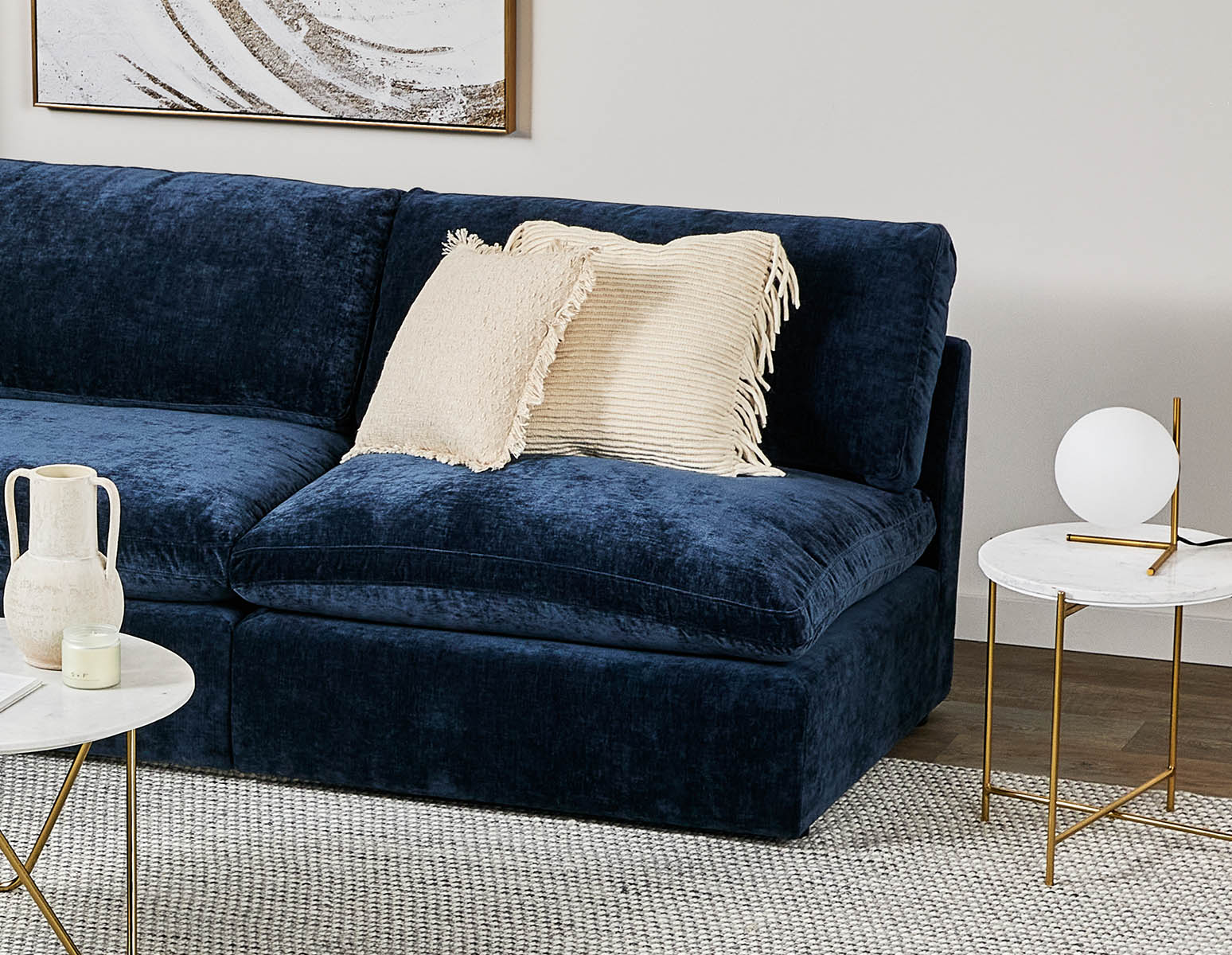 CHABLIS — 4-pc modular interchangeable sofa (88-73-69-60) - Image 7