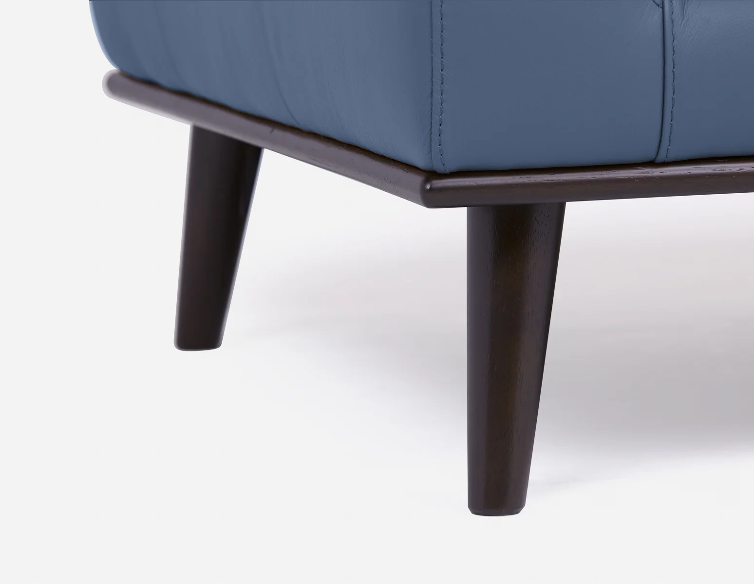 BETTA — 100% leather mid century sofa (17-62-70-17) - Image 6