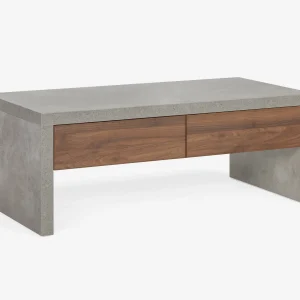LIAM — Industrial chic coffee table 116 cm (99-09-25-97)
