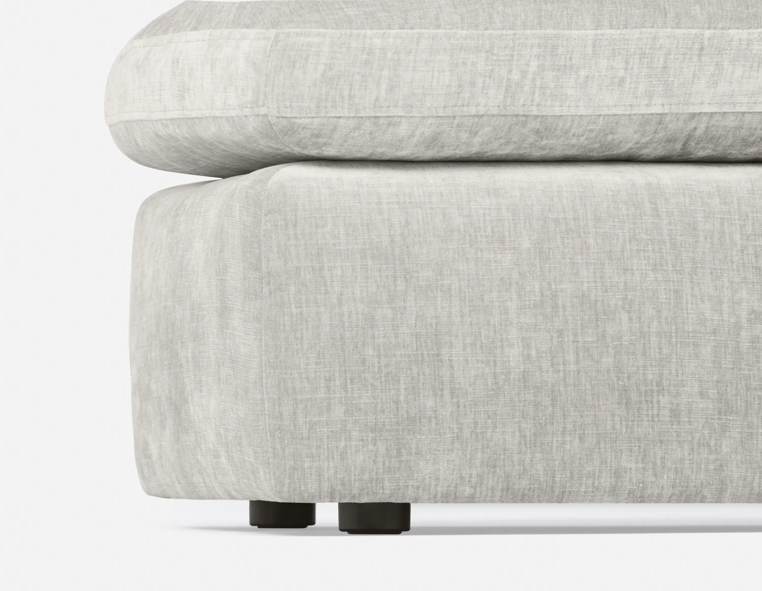CHABLIS — Luxurious ottoman 44" x 22" (22-74-92-84-30) - Image 3