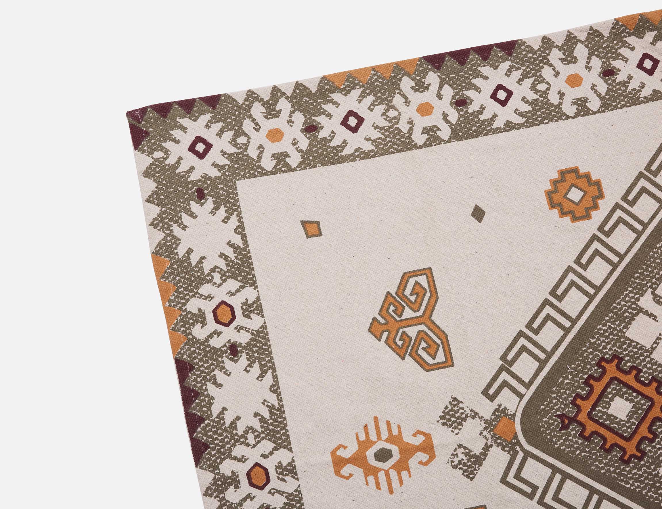 ZIBBA — Woven cotton rug 122 cm x 183 cm (93-45-02-08) - Image 5