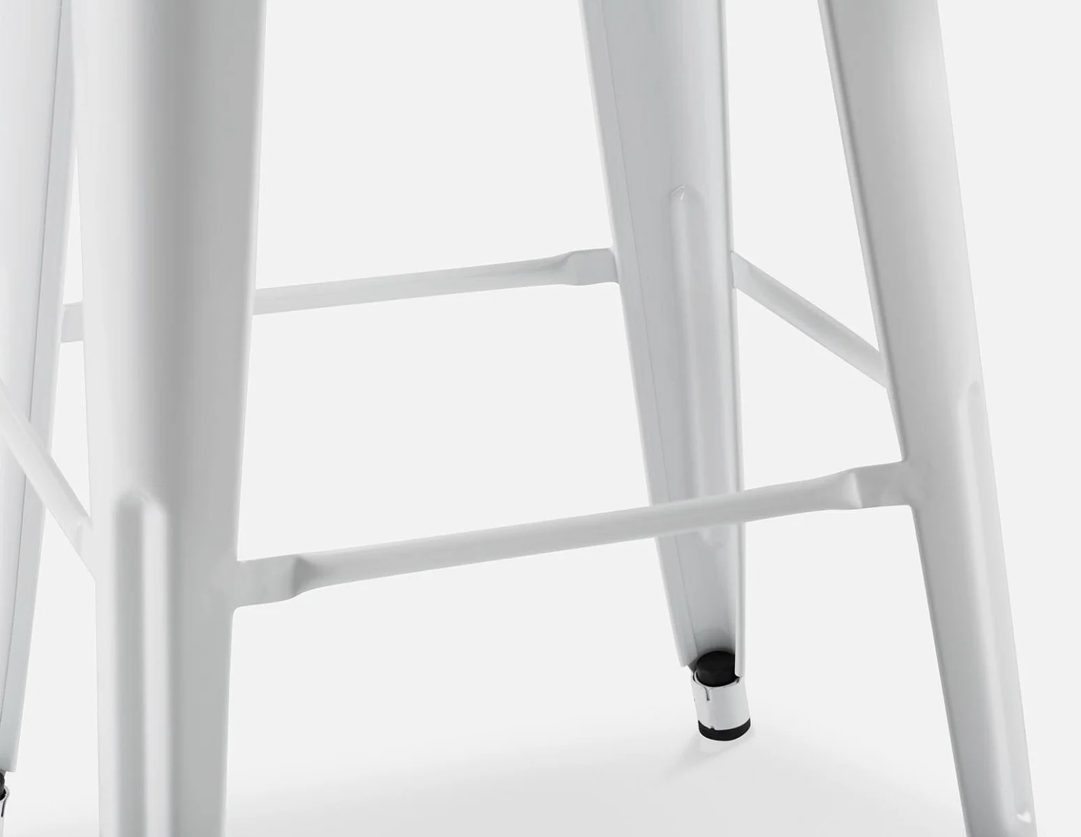 HUDSON — Iron bar stool 76 cm (92-16-15-10) - Image 4