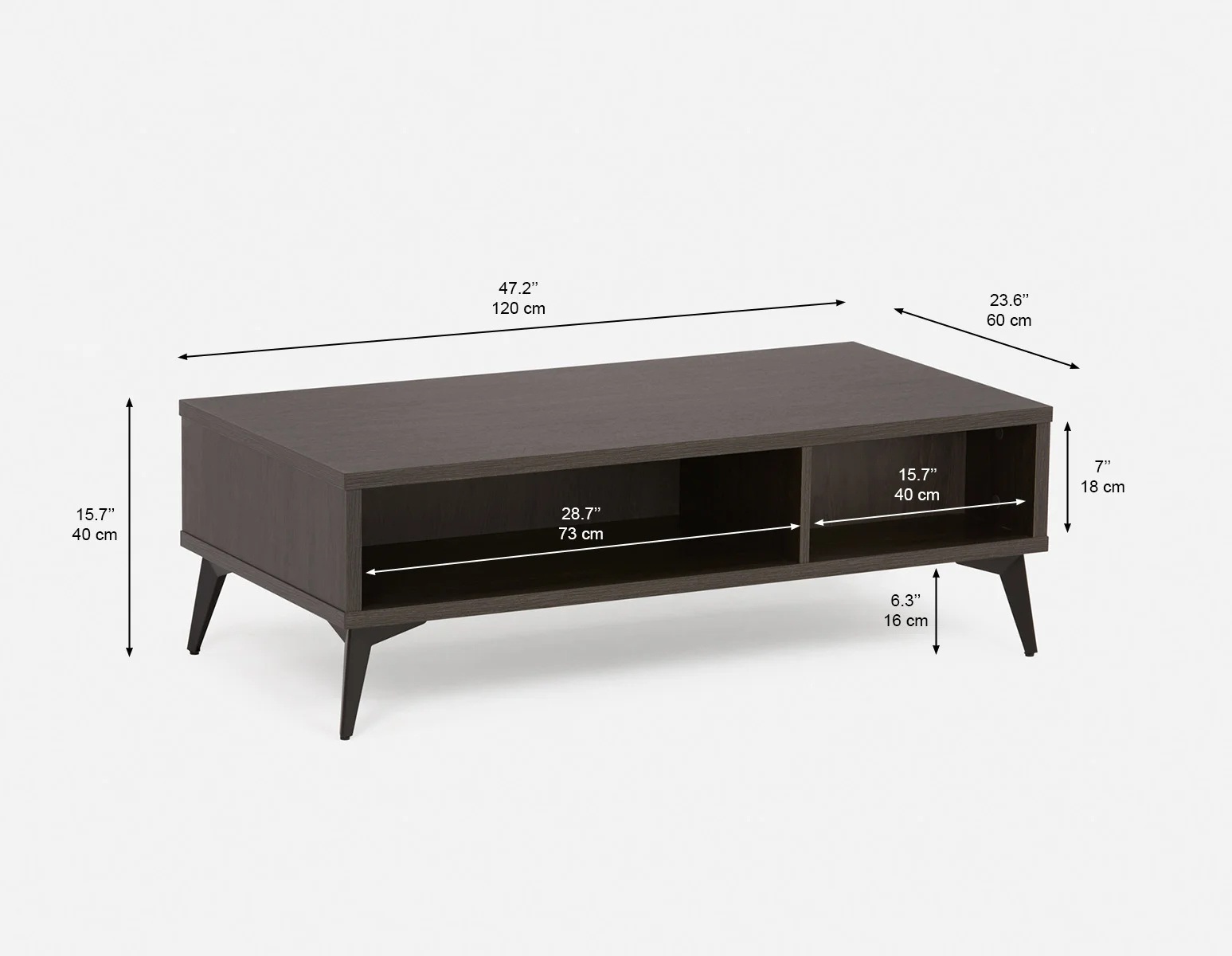 KIERA — Mid-century modern coffee table (62-94-85-20) - Image 9