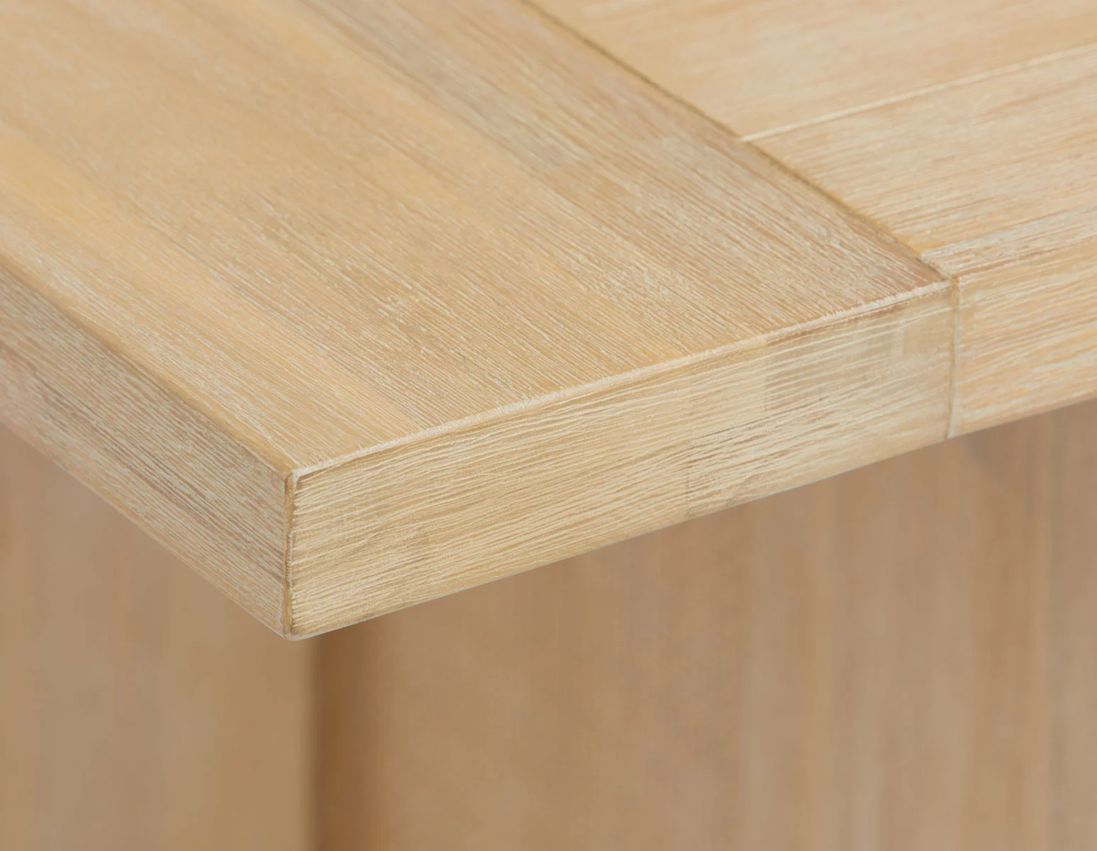 GILLIS — Modern farmhouse acacia wood dining table 210 cm - Image 3