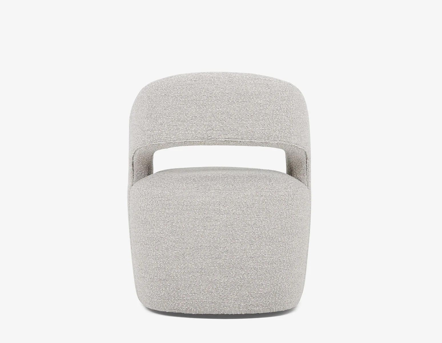 TIVOLI — Modern contemporary dining chair on casters (53-78-07-30) - Image 8