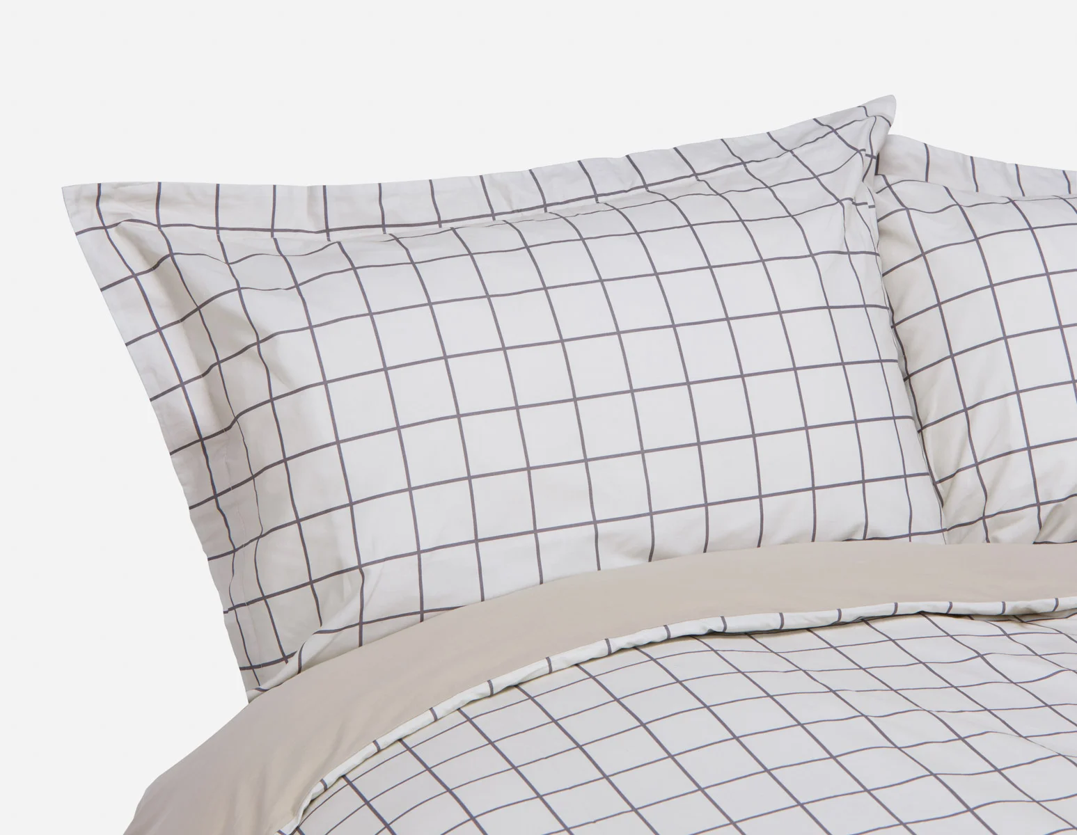 SHELBURN — 3-piece queen duvet cover set - Image 3