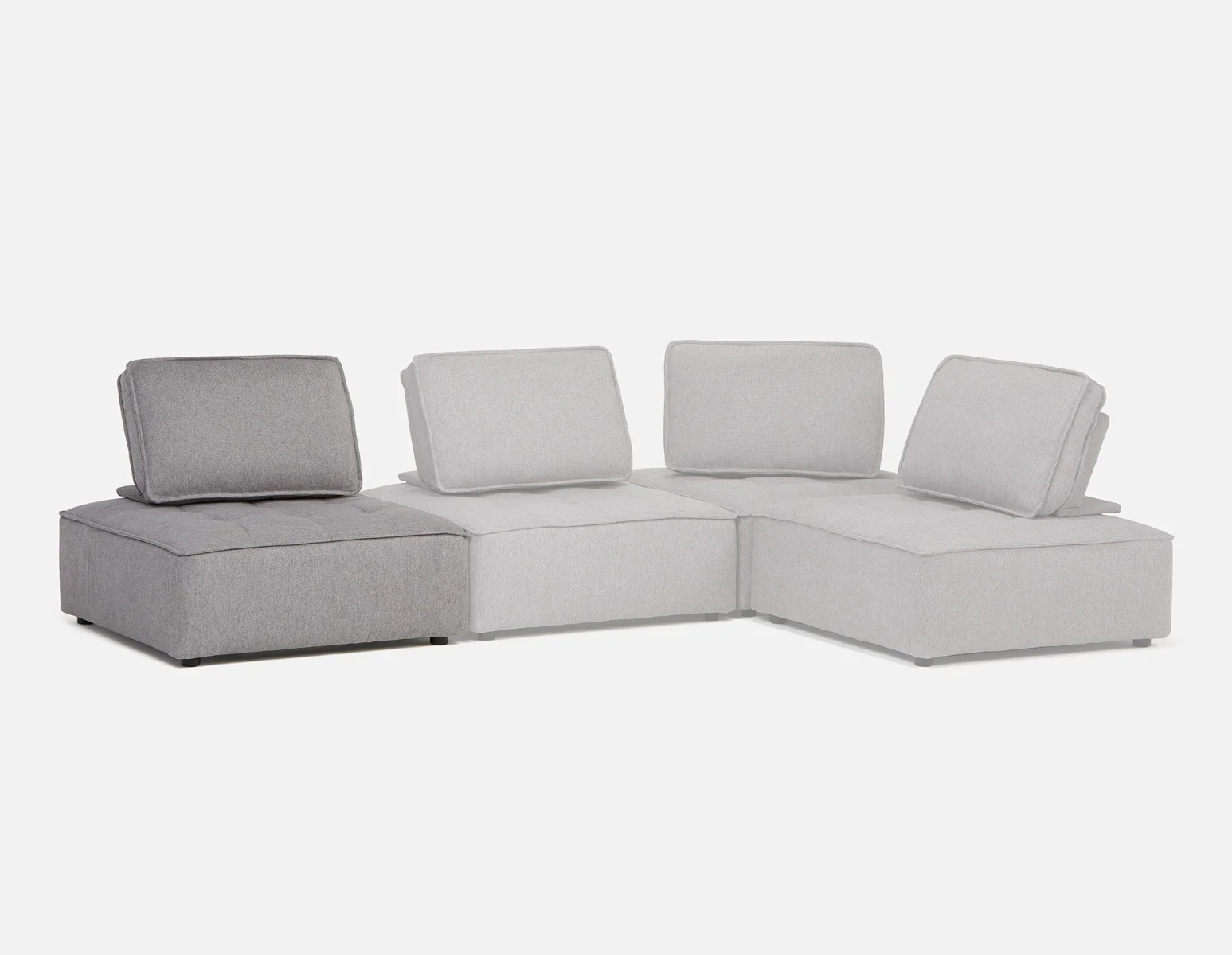 LEON — Modular sectional sofa customize to fit your space (61-64-25-62) - Image 2