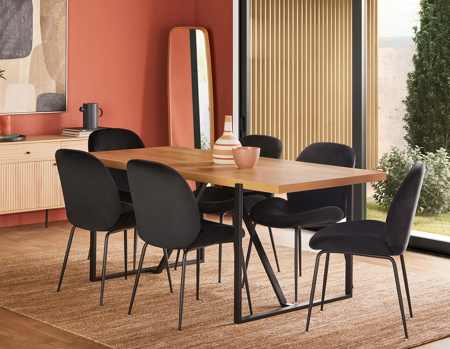 ARDA — Dining table 180 cm (73-82-56-58) - Image 7