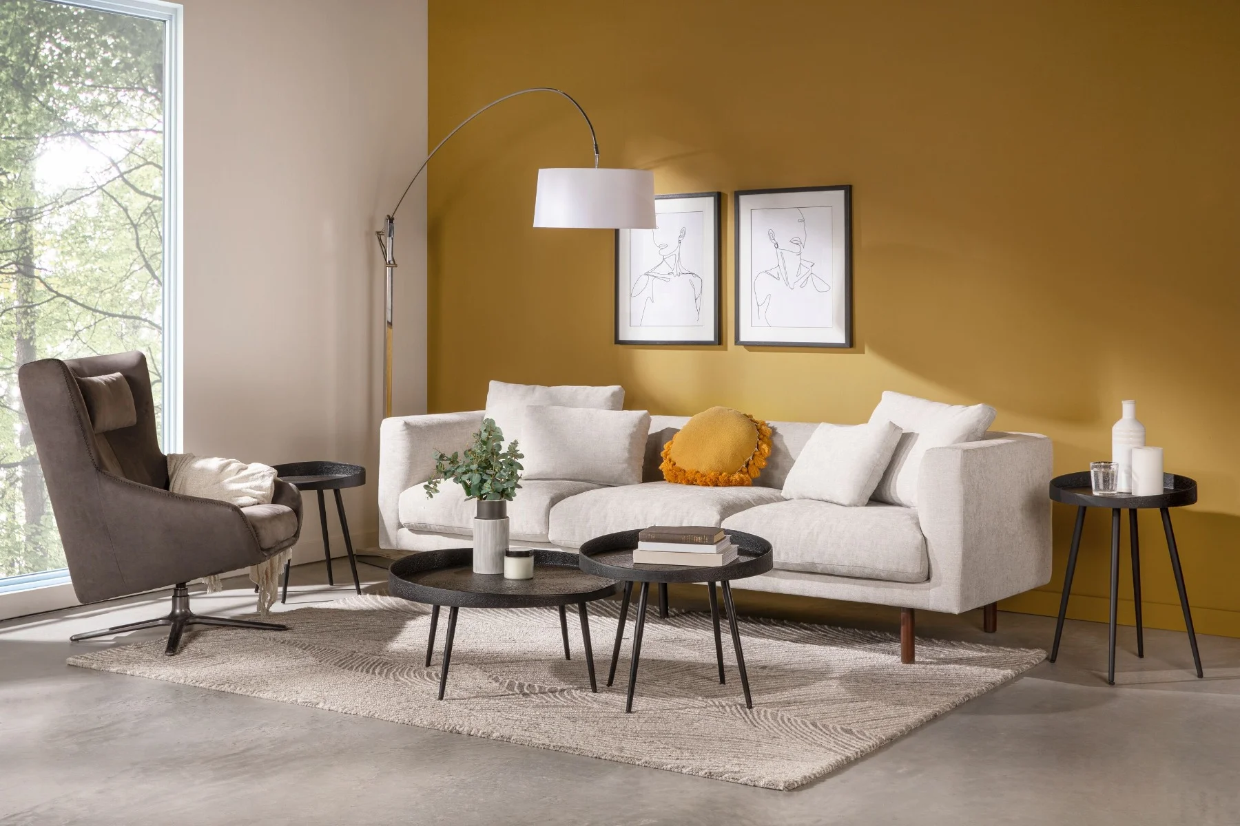 TRIANA — Hand-tufted wool and polyester rug 6'x9' - Image 4