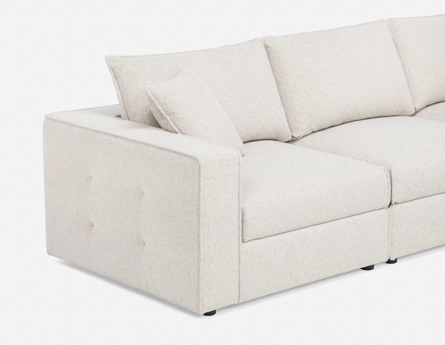 BOWERY — Contemporay sectional sofa (48-96-86-88) - Image 8