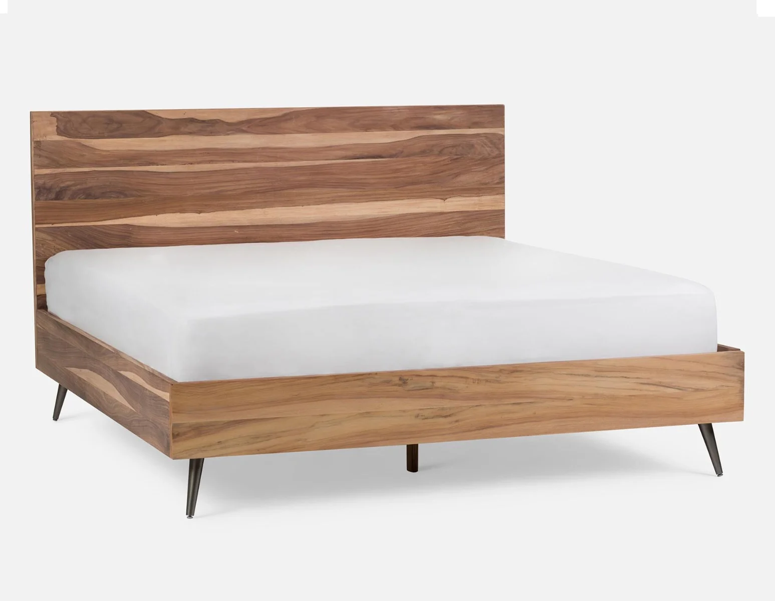 JENSON — Rosewood king size bed (52-22-73-96) - Image 2